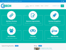 Tablet Screenshot of gtechindia.org